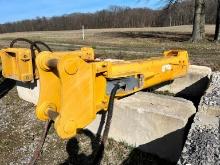 ALLIED RAMMER G80 HYDRAULIC HAMMER SN:8BPD5058 9/21/10 rebuild, chisel point.