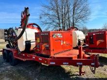 2018 DITCH WITCH FX30 VACUUM EXCAVATOR VN:1DSB202Z5J1701929 powered by Kubota diesel engine,