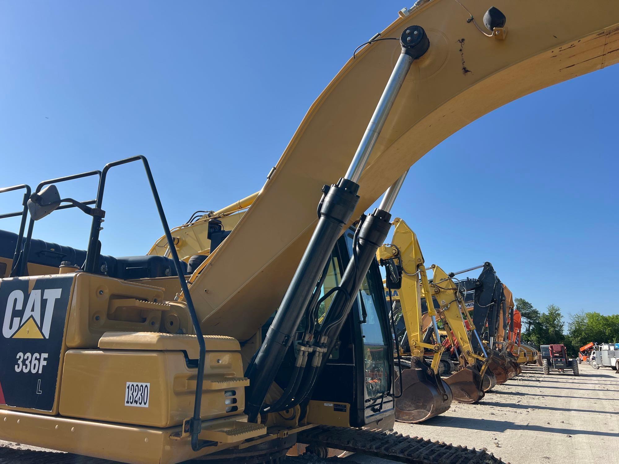 2019 CAT 336FL HYDRAULIC EXCAVATOR SN:RKB21023 powered by Cat diesel engine, equipped with Cab, air,