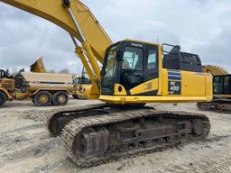 2018 KOMATSU PC490LC-11 HYDRAULIC EXCAVATOR SN:A41989 powered by Komatsu SAA6D125E-7 diesel engine,