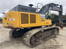 2014 JOHN DEERE 470GLC HYDRAULIC EXCAVATOR SN:1FF470GXJEE470876 powered by Isuzu AL-6UZ1X diesel