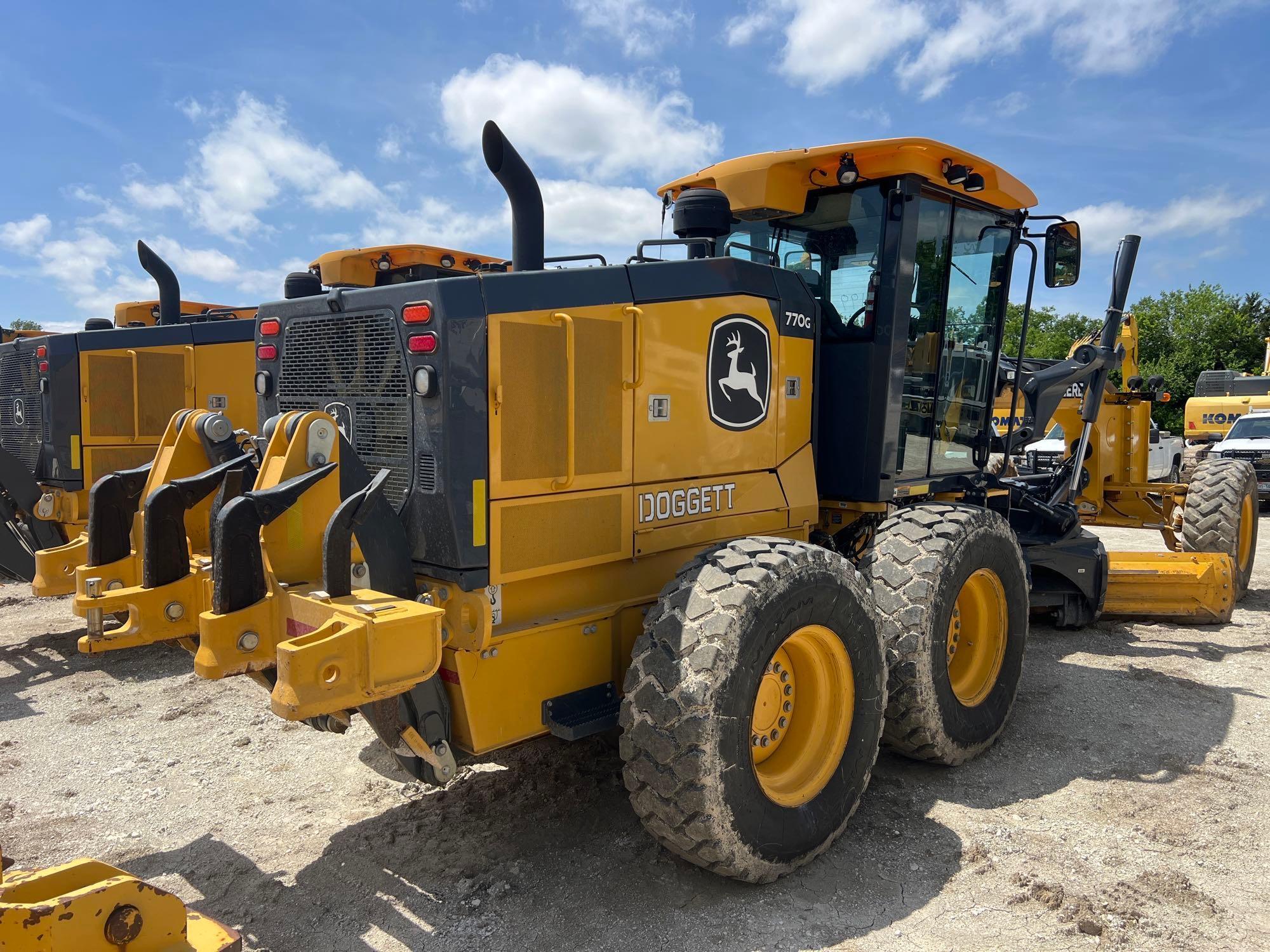 2021 JOHN DEERE 770G MOTOR GRADER SN:LMF711261 powered by John Deere diesel engine, equipped with