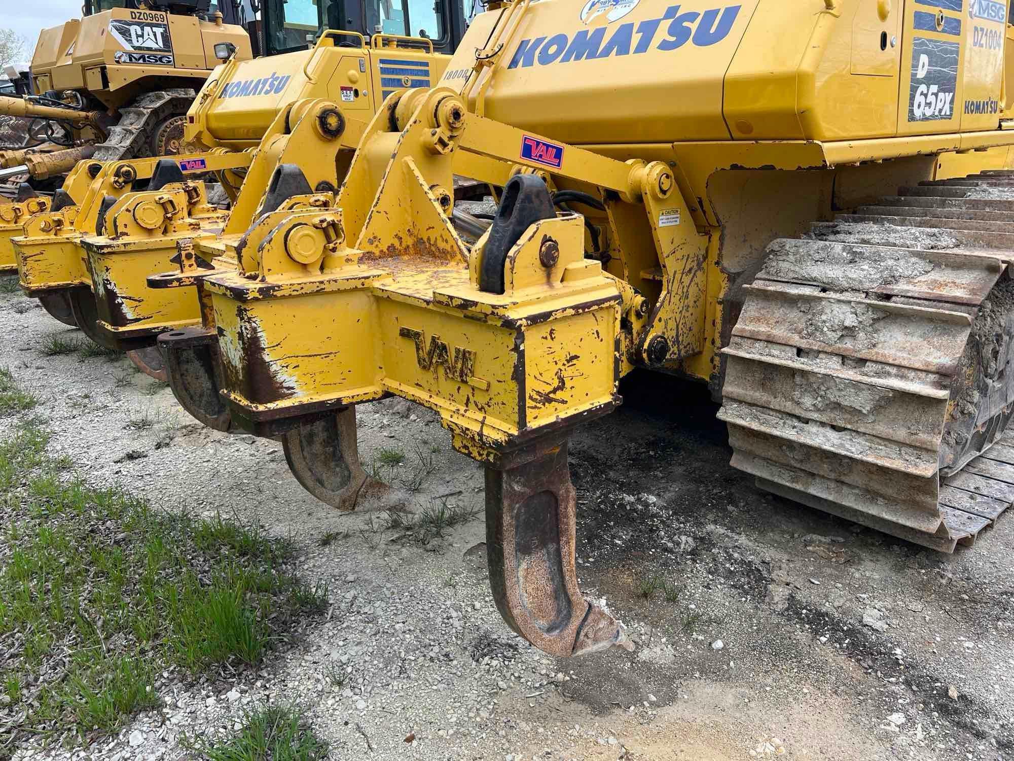 2018 KOMATSU D65PX-18 CRAWLER TRACTOR SN:91004 powered by Komatsu SAA6D114E-6 diesel engine, 220hp,