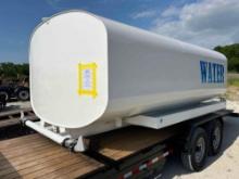 NEW SPLASH 3,750 GALLON WATER TRUCK BODY equipped with 14ft., 3,750 Gallon Water Tank Kit, 3/16