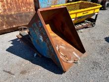 SELF TIPPING SCRAP HOPPER SUPPORT EQUIPMENT