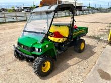 2016 JOHN DEERE GATOR HPX UTILITY VEHICLE VN:1M0HPXGSTGM140100 4x4, powered by gas engine, equipped