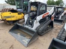 2023 BOBCAT T76 RUBBER TRACKED SKID STEER powered by diesel engine, equipped with rollcage,