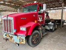 1998 KENWORTH T800 TRUCK TRACTOR VN:1XKDDU0X7WJ784887 powered by Cat C12 diesel engine, equipped