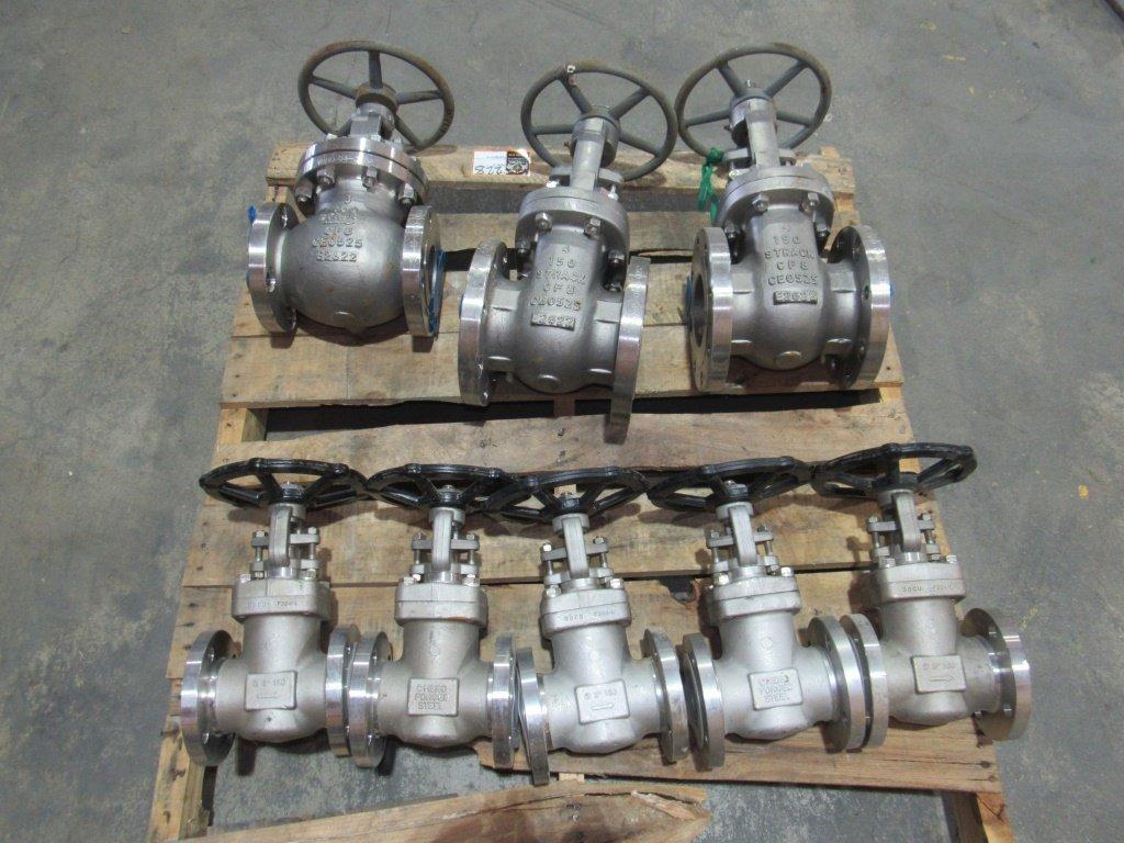 (Qty - 8) Gate Valves-