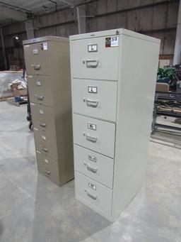 (Qty - 2) Filing Cabinets-