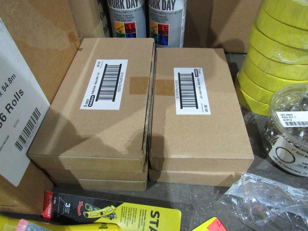 Box Cutters, Staples, Tape and Putty Knives-