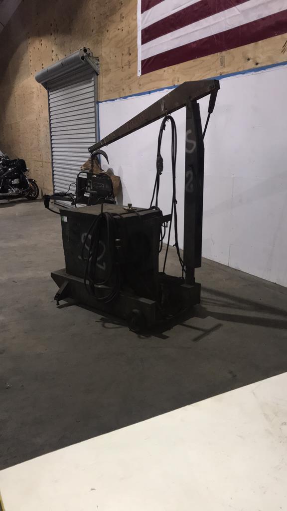 L-TEC Welder and Wire Feeder Cart-