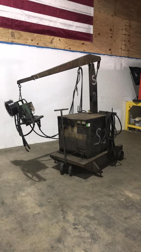 L-TEC Welder and Wire Feeder Cart-