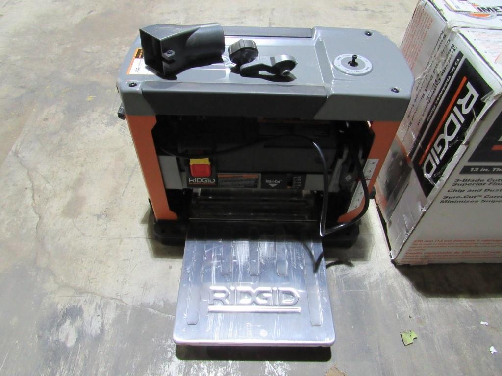 Ridgid 13" Planer-