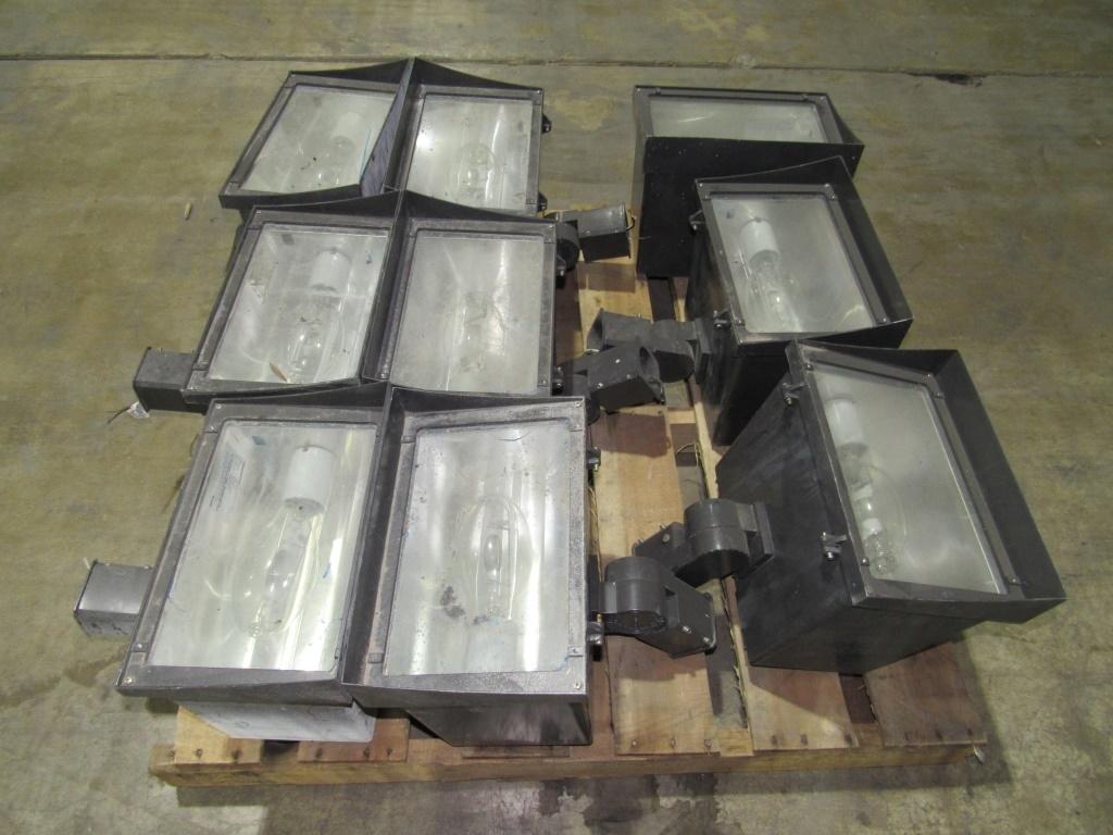 (Qty - 9) Metal Halide Floodlights-