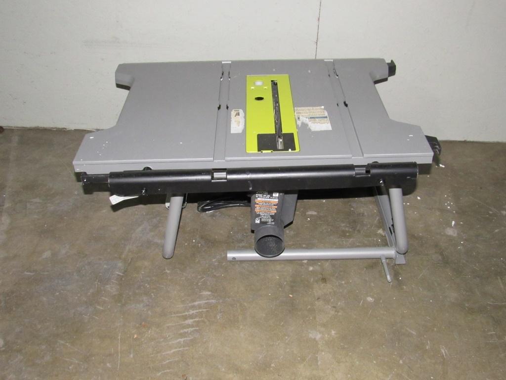 Ryobi 10" Expanded Capacity Table Saw w/ Stand-