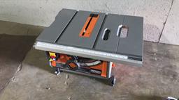 Ridgid 10" Compact Table Saw w/ Stand-