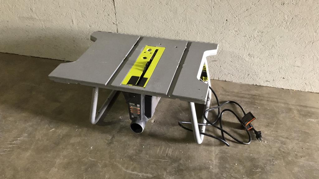 Ryobi 10" Table Saw w/ Folding Stand-