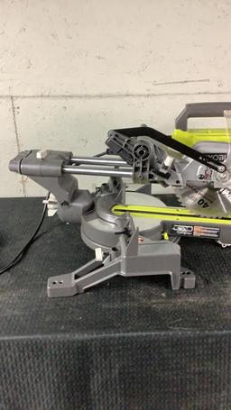 Ryobi 7-1/4" Sliding Miter Saw-