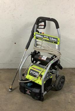 2000 PSI Ryobi Electric Pressure Washer-