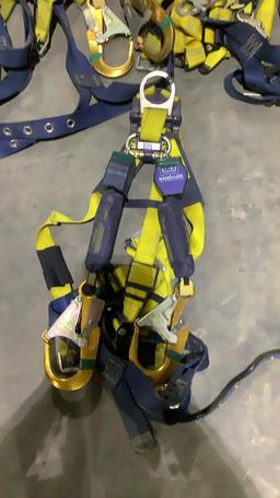 (Qty - 6) Complete Harnesses w /Fall Protectors-