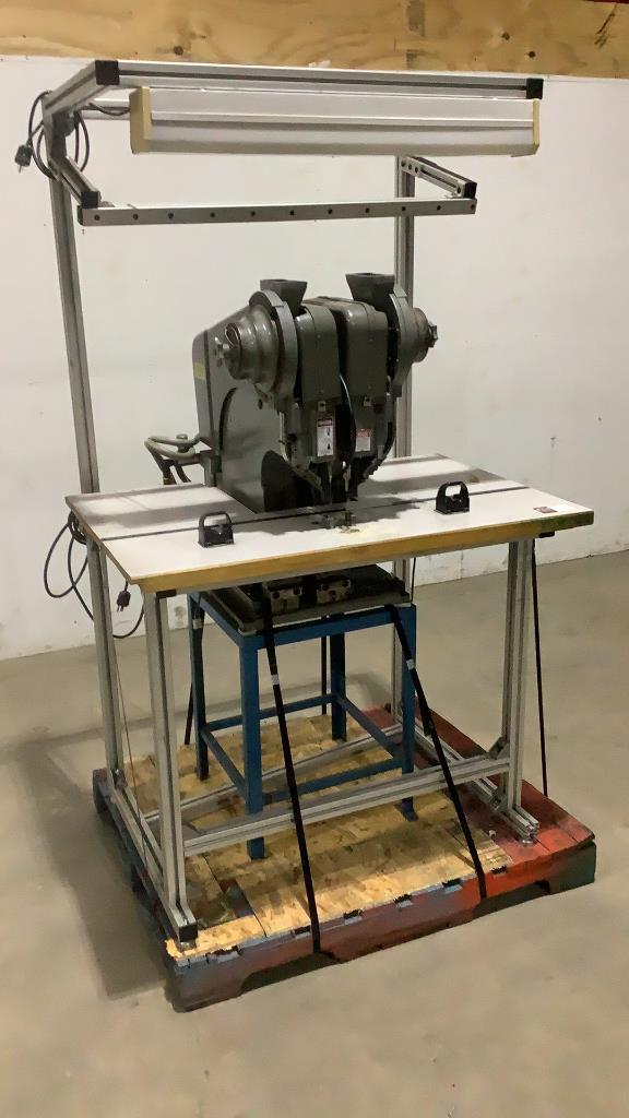 Double Head Rivet Machine w/ Table-