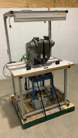 Double Head Rivet Machine w/ Table-