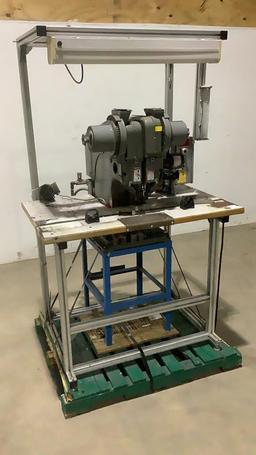 Double Head Rivet Machine w/ Table-