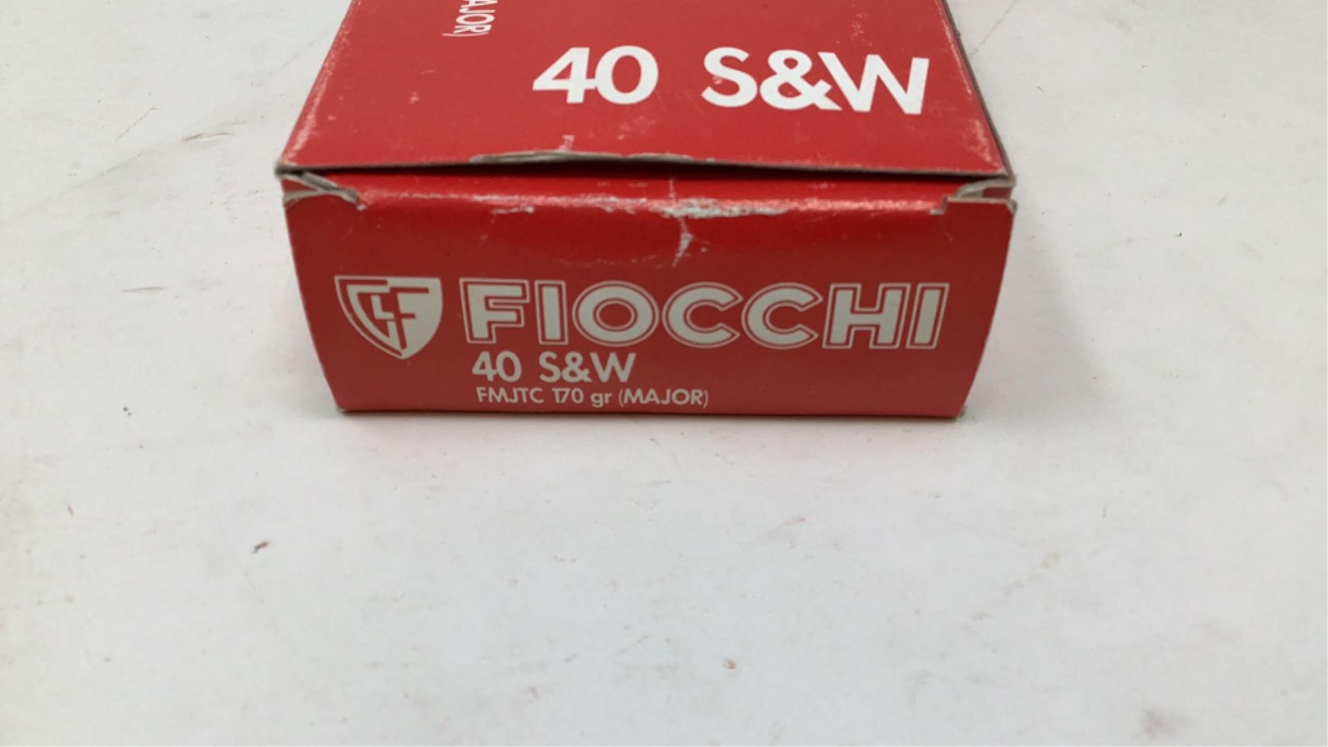 50 Rds Fiocchi 40 S&W