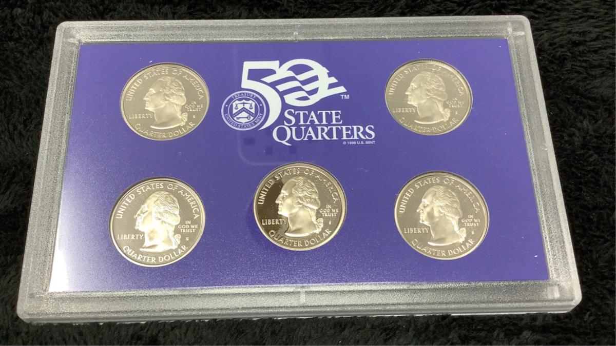 2007 U.S. Mint 50 State Quarters Proof Set-