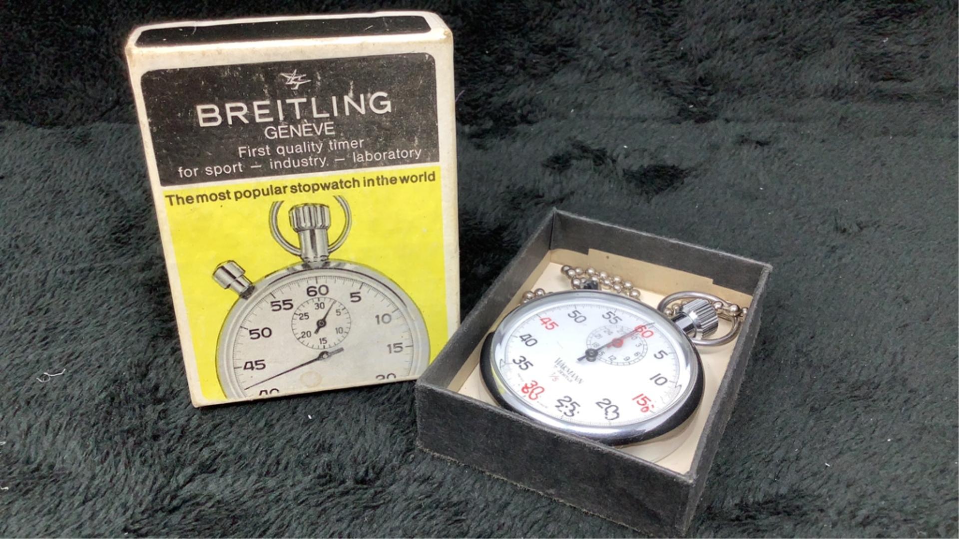 Breitling Wakmann 1/5 Stopwatch-