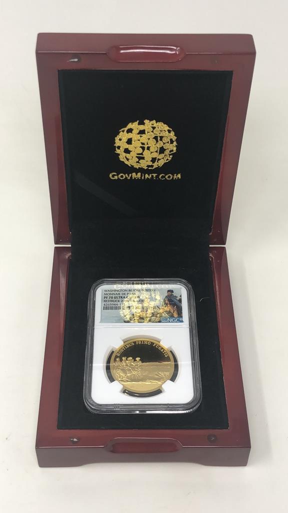 2015 Washington Before Boston Gold Coin-