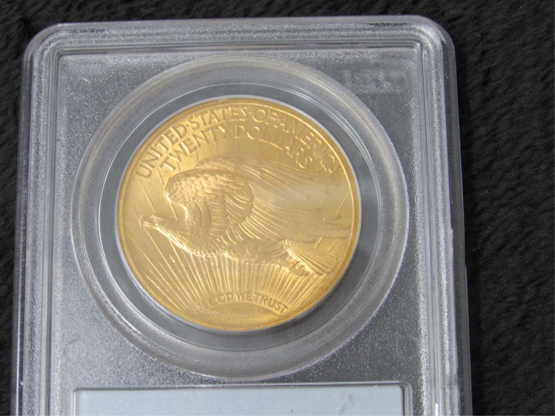 1922 $20 St. Gaudens Gold Coin-