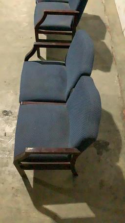 (Qty - 2) Double Waiting Room Chairs-