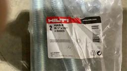 (approx qty - 50) Hilti Studs and Nuts-