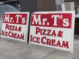 (qty - 2) Mr.T's Sign-