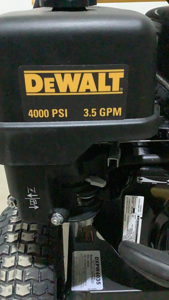 DeWalt Pressure Washer-