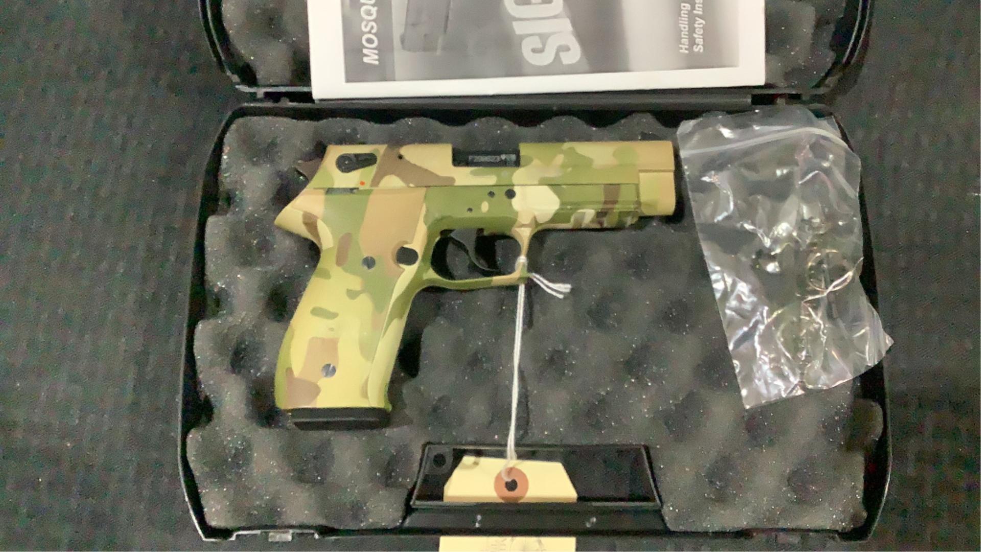 Camo Sig Sauer Mosquito .22lr-