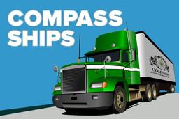 **COMPASS OFFERS SHIPPING**