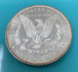 1890-O DMPL Morgan Silver Dollar-