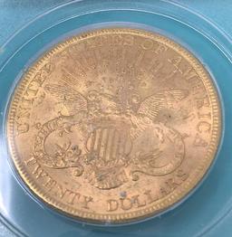 1893 $20 Gold Coin-