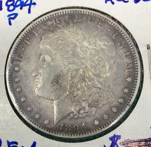 1894-P Morgan Silver Dollar-