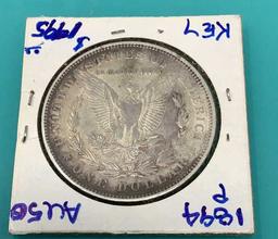 1894-P Morgan Silver Dollar-