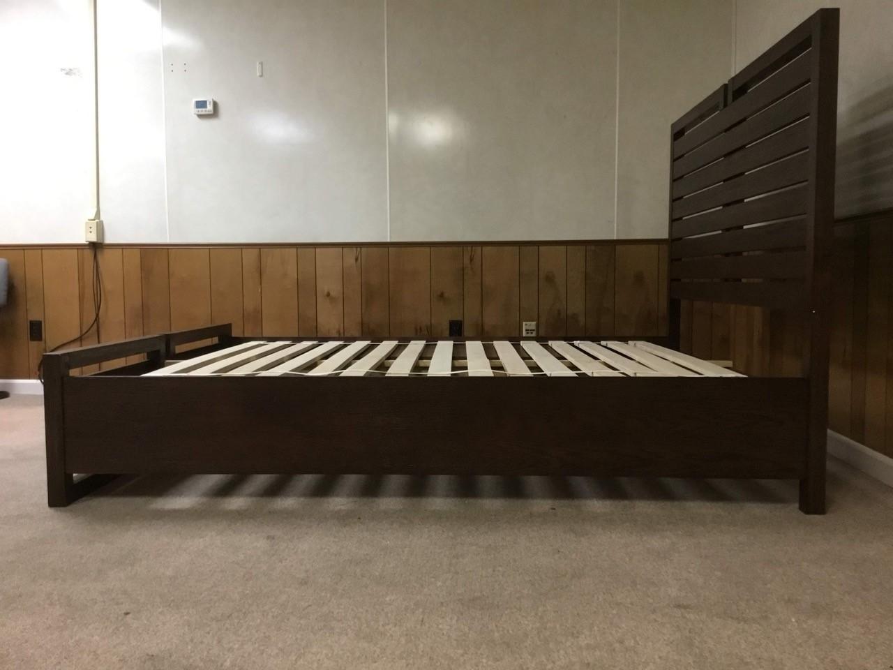 King Bed and Nightstand