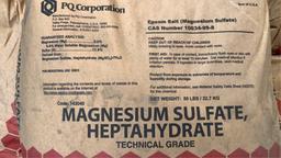 (12) PQ Corporation Magnesium Sulfate Heptahydrate