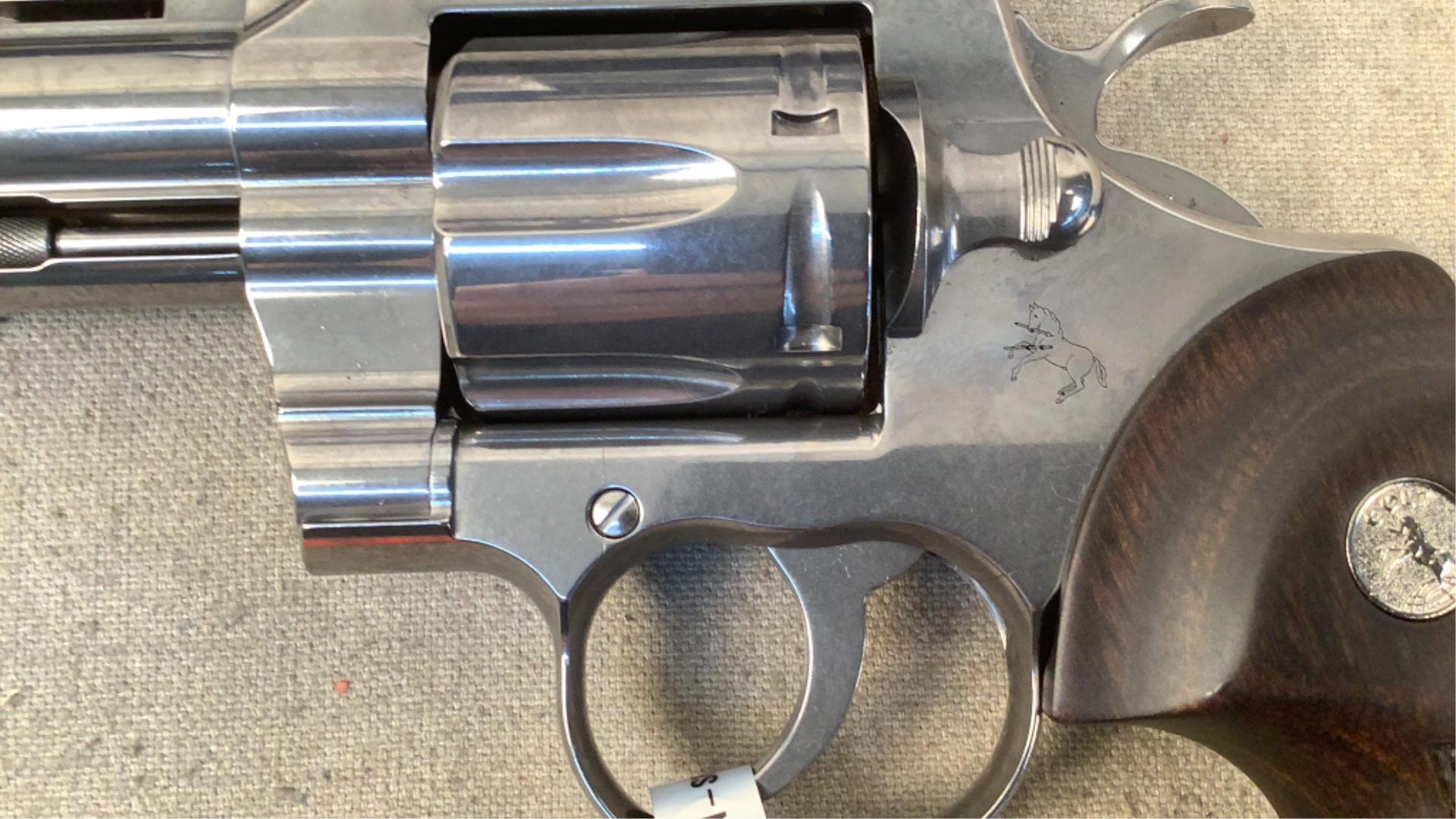 Colt Python Stainless 357 Magnum