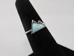 Natural Larimar Ring