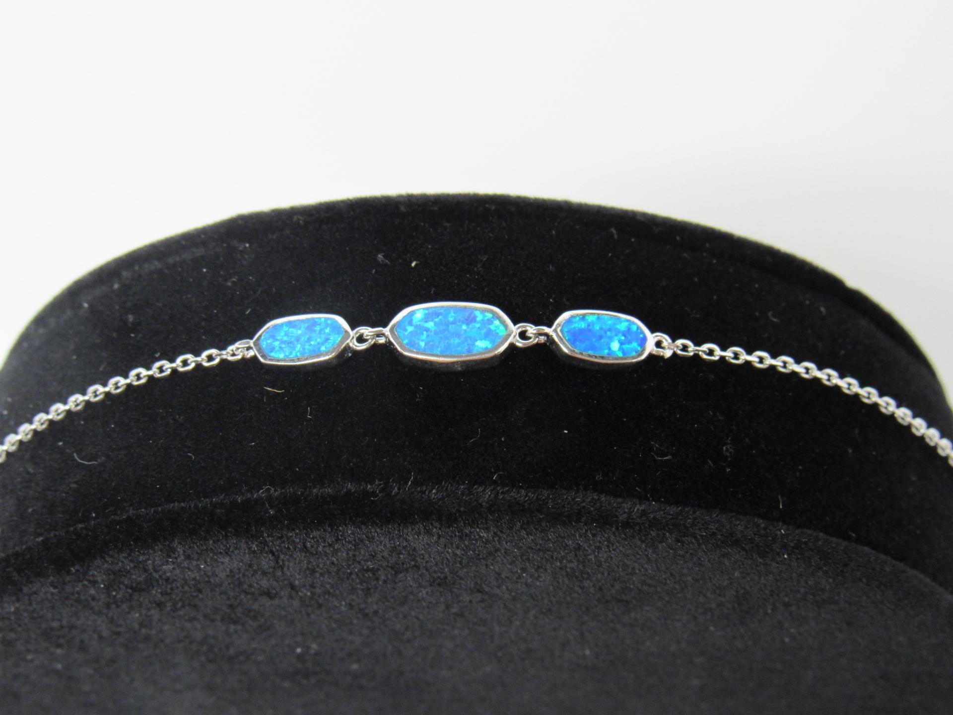 Blue Opal Bracelet