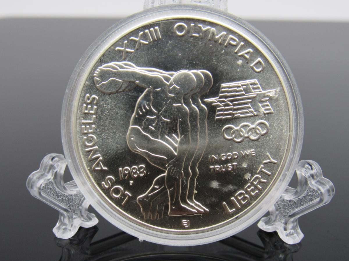 1983 -P Olympic Silver Commemorative Proof