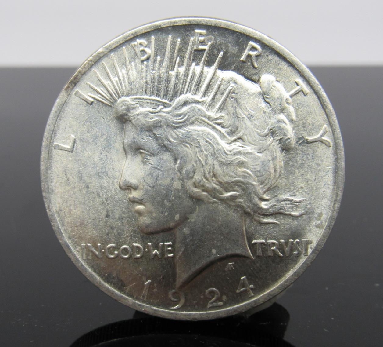 1924 Peace Dollars ( 2x the Bid )